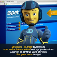 Opet Online İşlem Merkezi 5 TL Değerinde Akaryakıt Hediye Kampanyası opet-online-işlem-merkezi