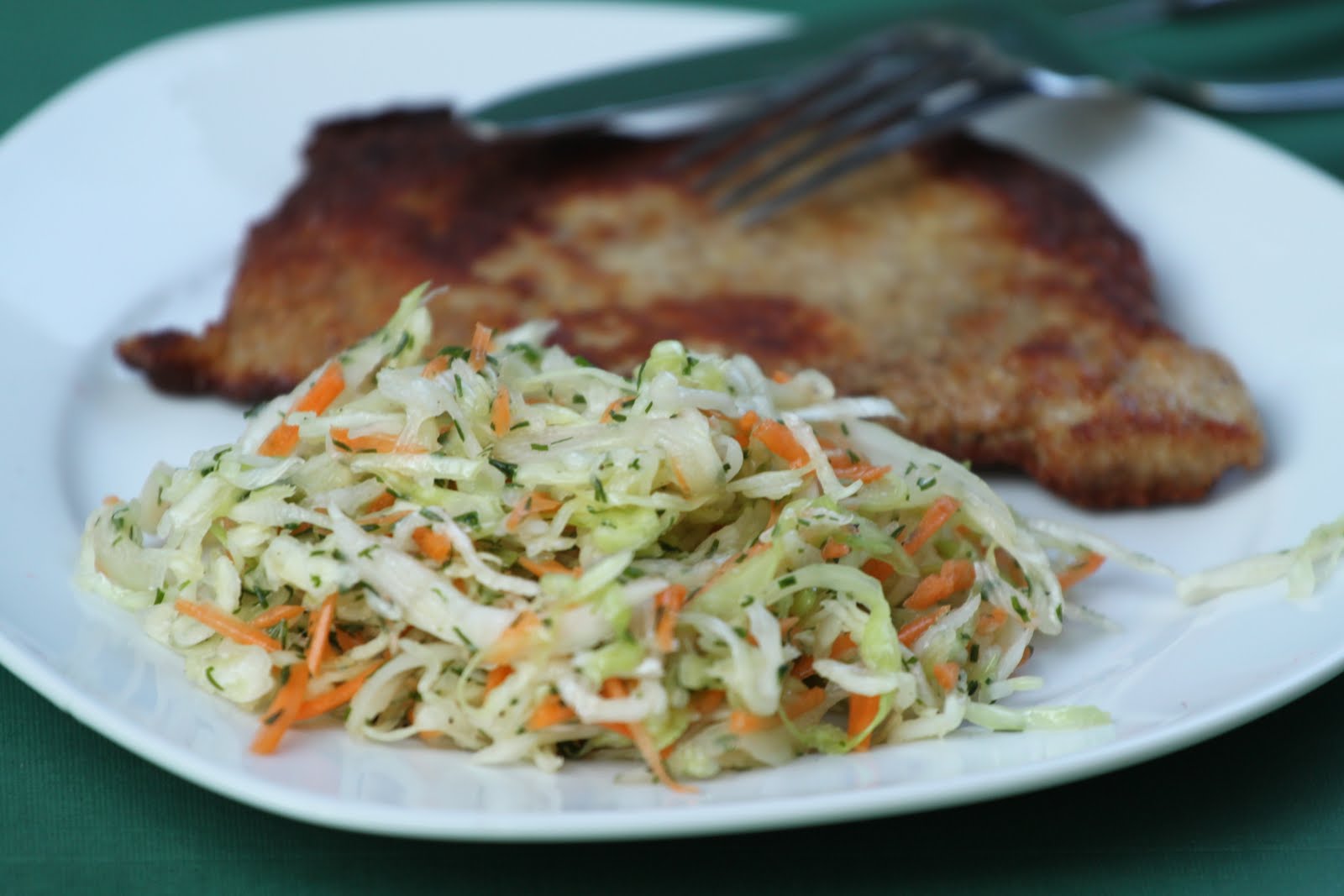 Pots and Frills Basic White Cabbage SaladPolish Cuisine Classic