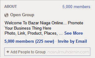  Bazar Niaga Online FB Group