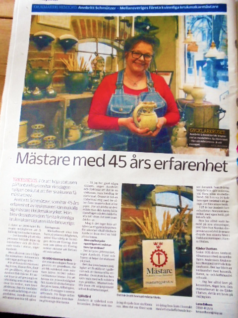 Artikel januari 2018 i värmländska tidningar