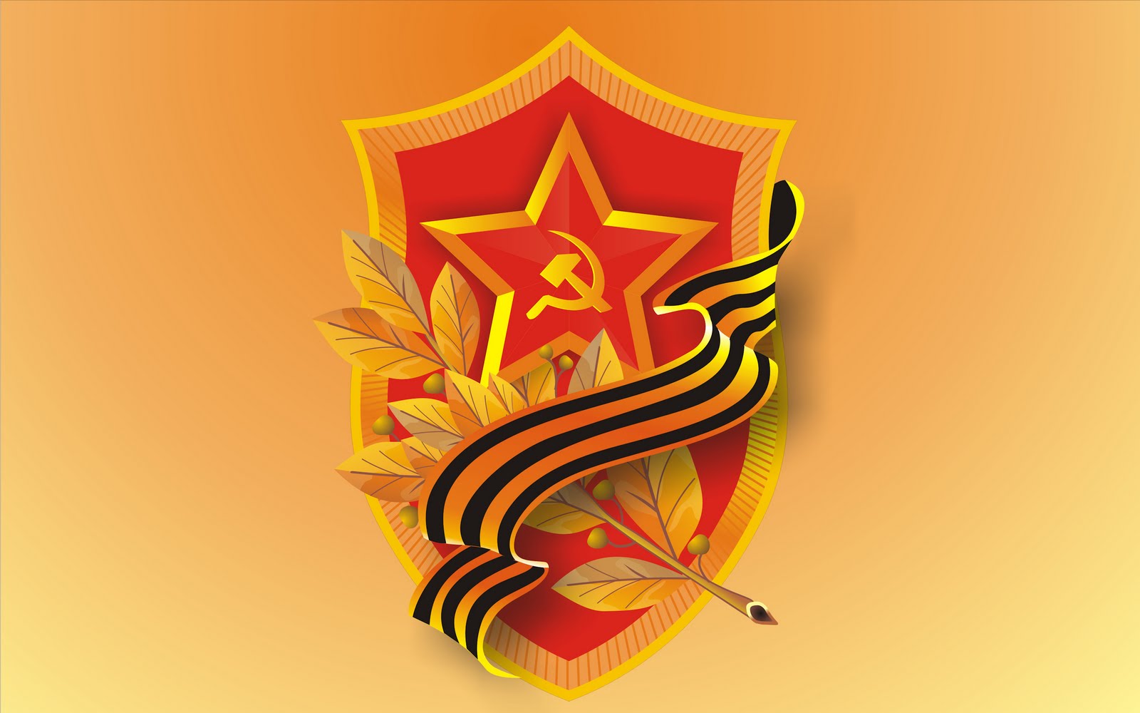 Открытка с Днем Победы 9 мая с поздравлениями Открытка с Днем Победы 9 мая с поздравлениями