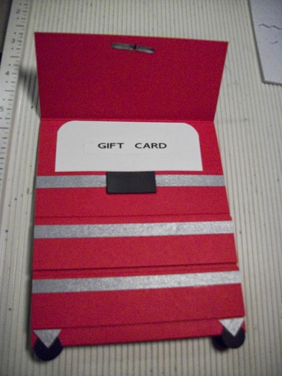 Stampin' Cafe by Lana Toolbox Gift Card Holder for Father's Day