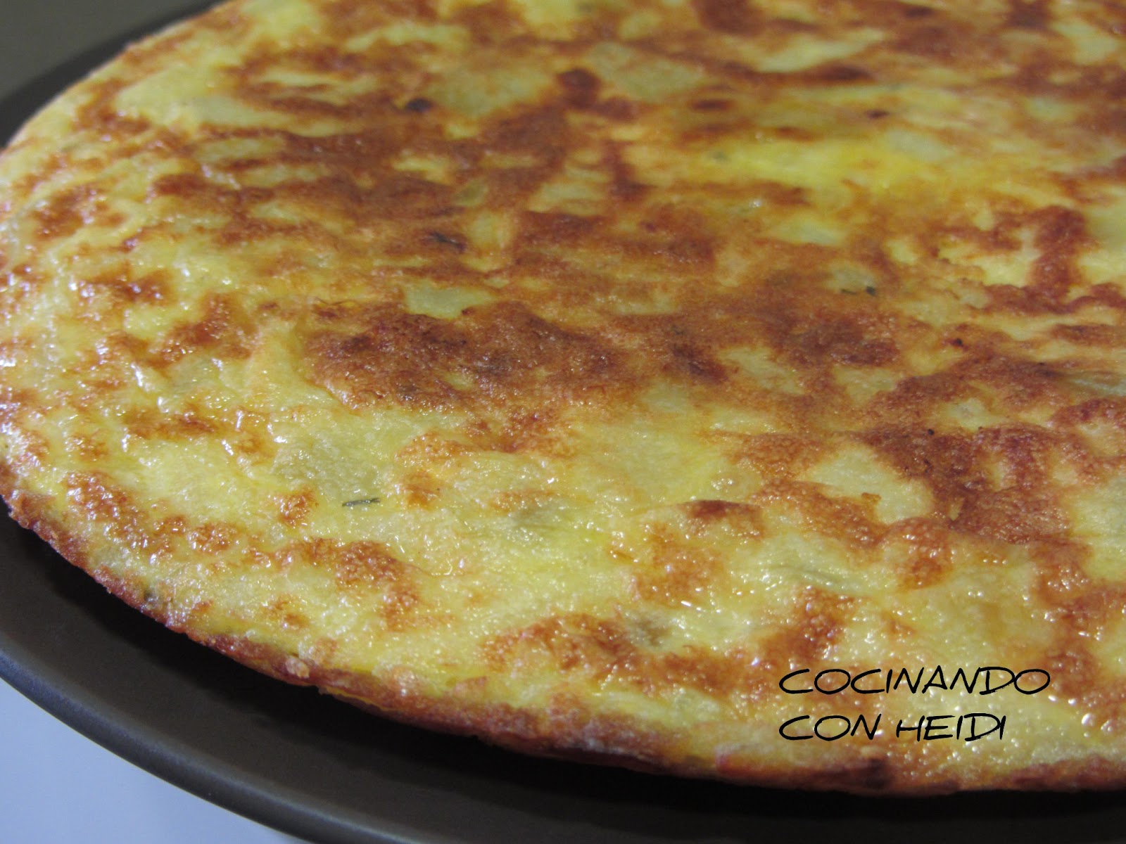 Cocinando con Heidi Tortilla de Bacalao y Patata