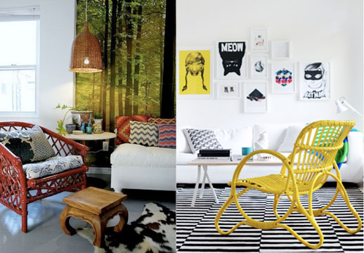 ..ott creative..: let's paint some rattan!