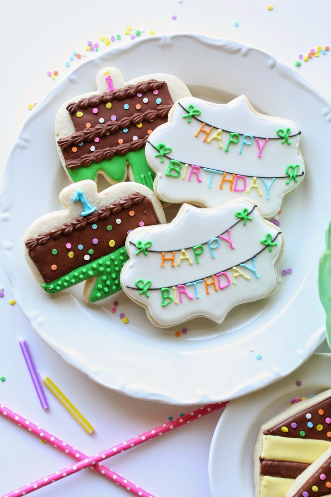 Birthday Cookies and a &#8220;Decorating Cookies Party&#8221; {by Bridget Edwards} Book Giveaway!, Lay The Table
