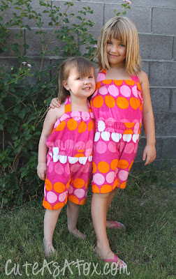 BeachRomper01 30+ Things to Make with a Beach Towel Now that the 4th of July is over stores are going to start clearing out the Summer items to make room for Back to School-- can you believe it?!  Anyway, that works out PERFECTLY for us because beach towels will hit the clearance shelves with plenty of time to make these adorable things with them and still have time to use them while the weather is warm!  Are you ready to see all the things you can make with a beach towel?!