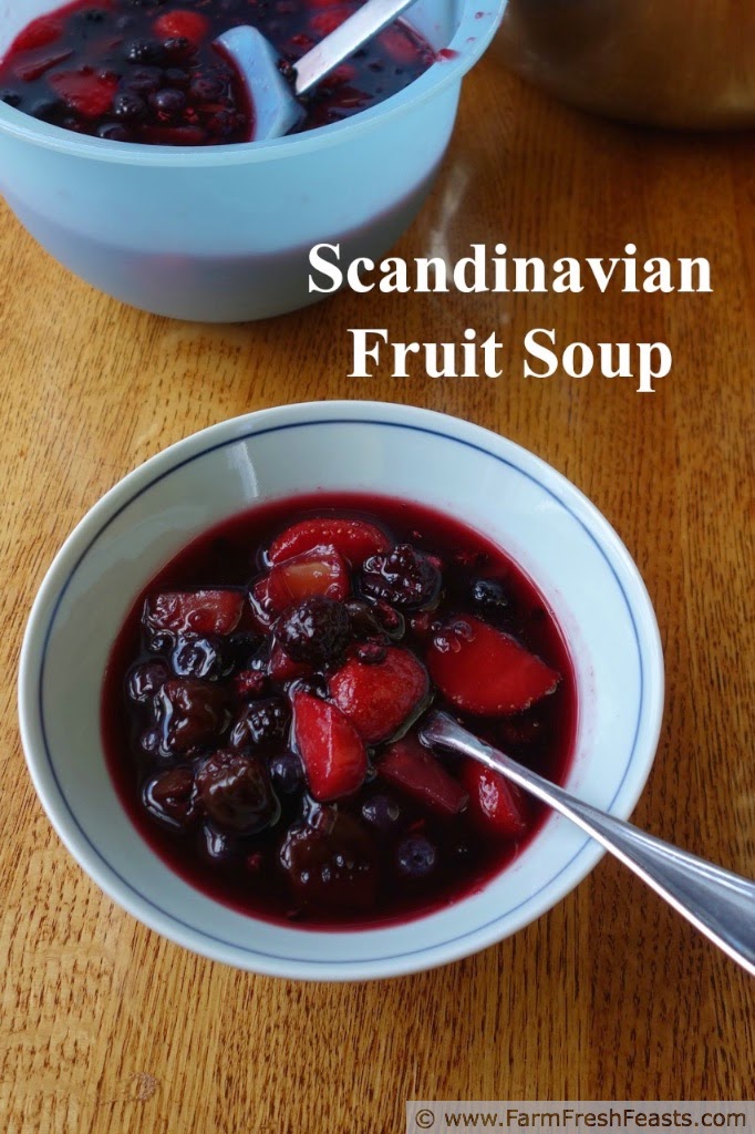 Farm Fresh Feasts: Scandinavian Fruit Soup #ChristmasWeek