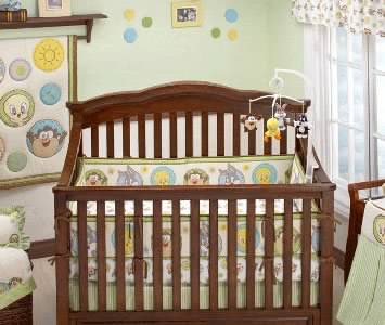 baby looney tunes crib set walmart
