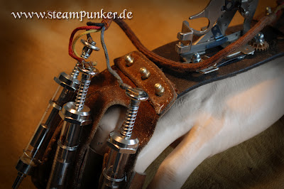 style steampunker fashion vambrace armschiene