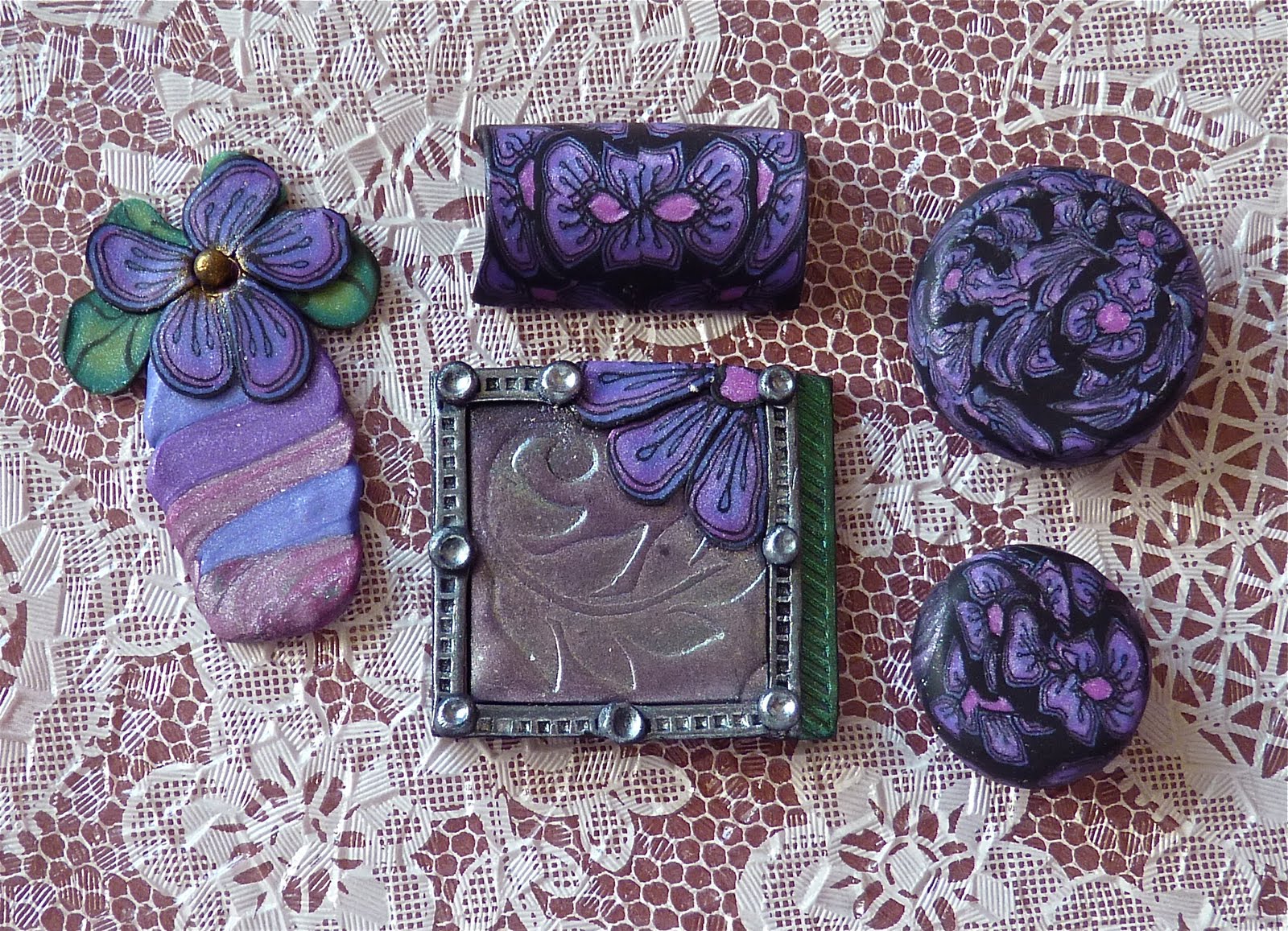 Knightwork Playing with Clay Polymer Clay Canes & Jewelry