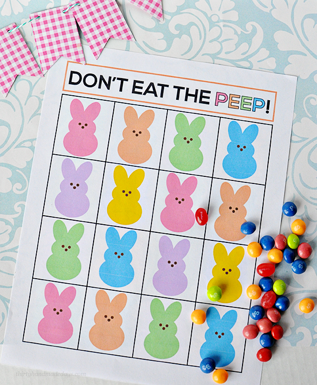 2+donteatthepeep2 The Best Wedding, Easter, Spring and More Printables 36