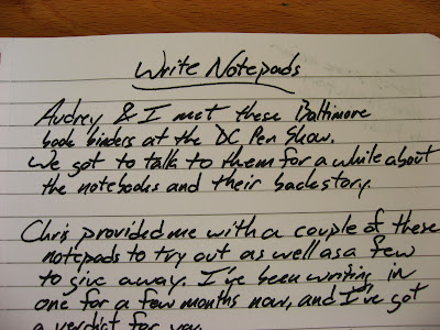 Write Notepads Notebook
