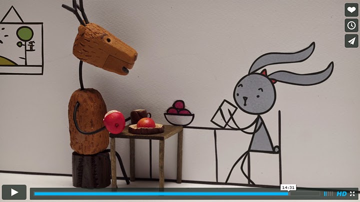 Rabbit and Deer