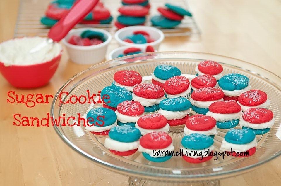 Caramel Living Sugar Cookie Sandwiches