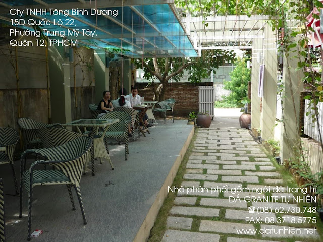 Đá granite tự nhiên lát sân da granite tu nhien lat san