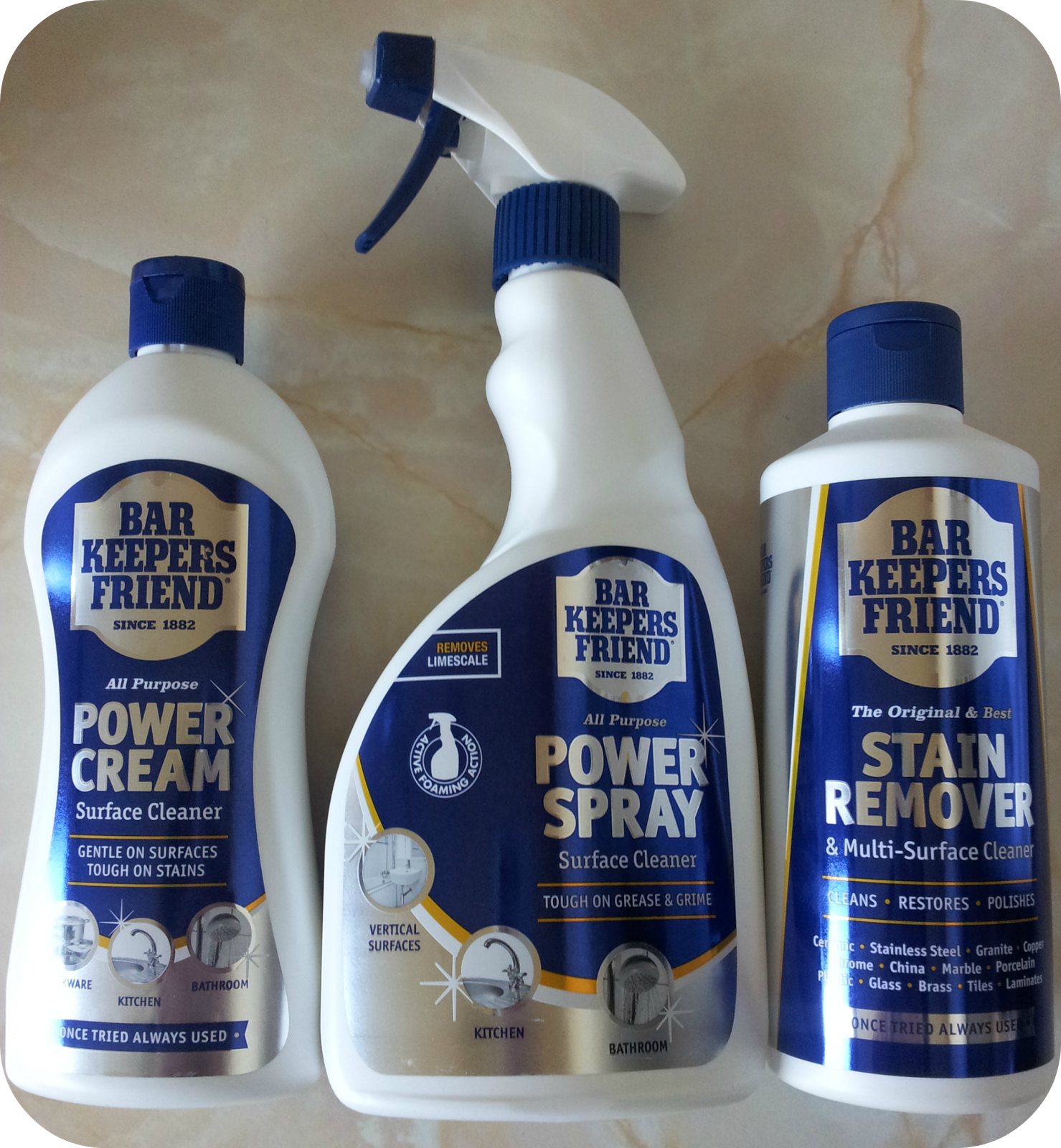 Bar Keepers Friend Win a years supply of cleaning products! The