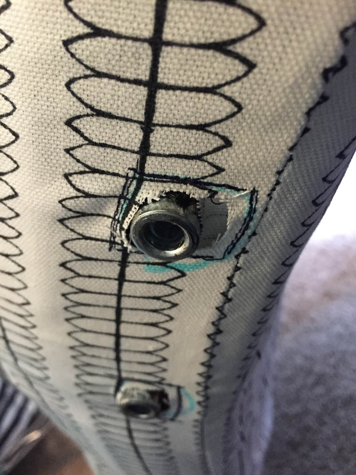 DIY Sunday Office Chair Cover The Dabbling Crafter