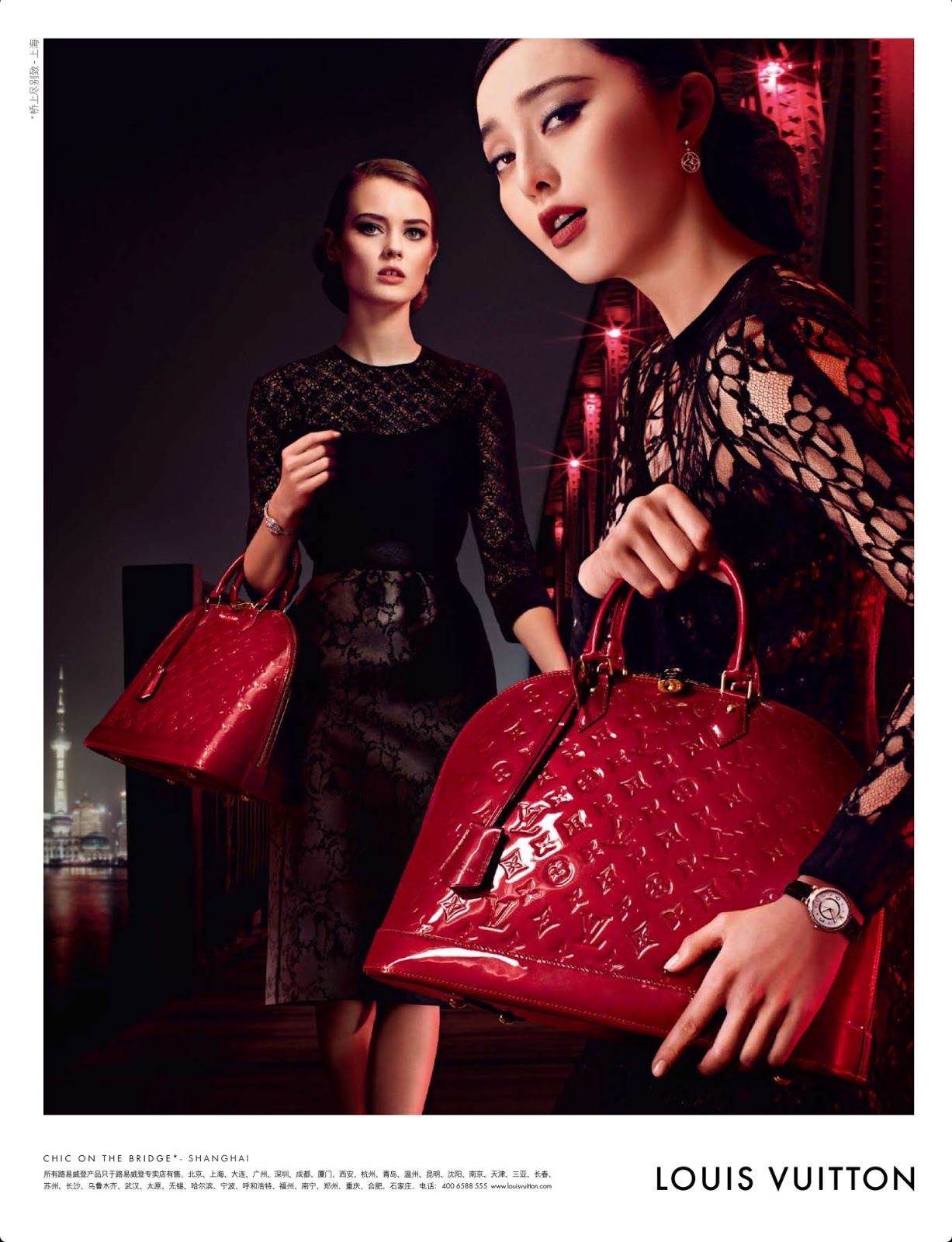 Karlie Kloss & Kris Wu Star In Louis Vuitton Luggage Campaign