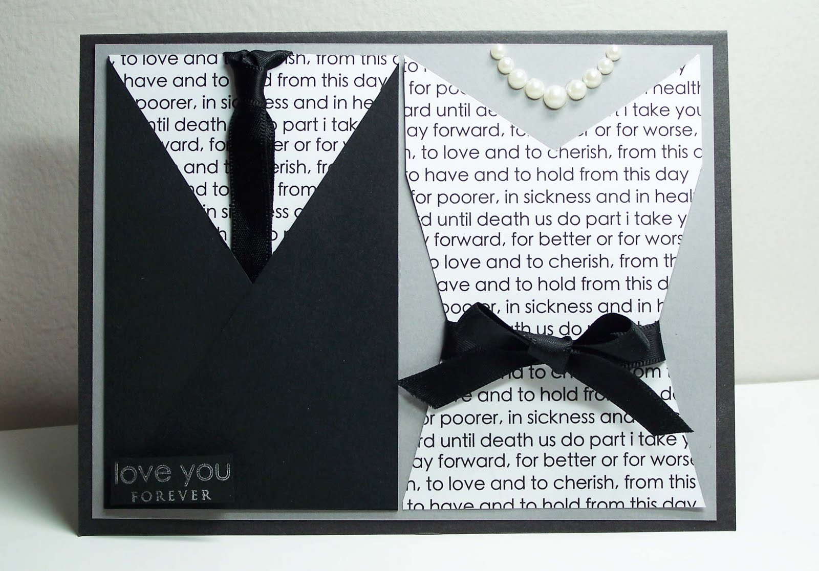 jj bolton {handmade cards} Black and White and Gray All Over