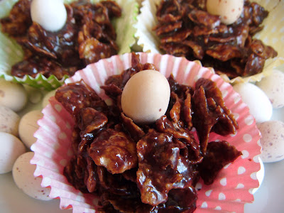 cornflake crunchies chocolate cornflake crunchies in cake cases