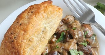 Mushroom and Chestnut Pie Recipe - Yummi Recipes