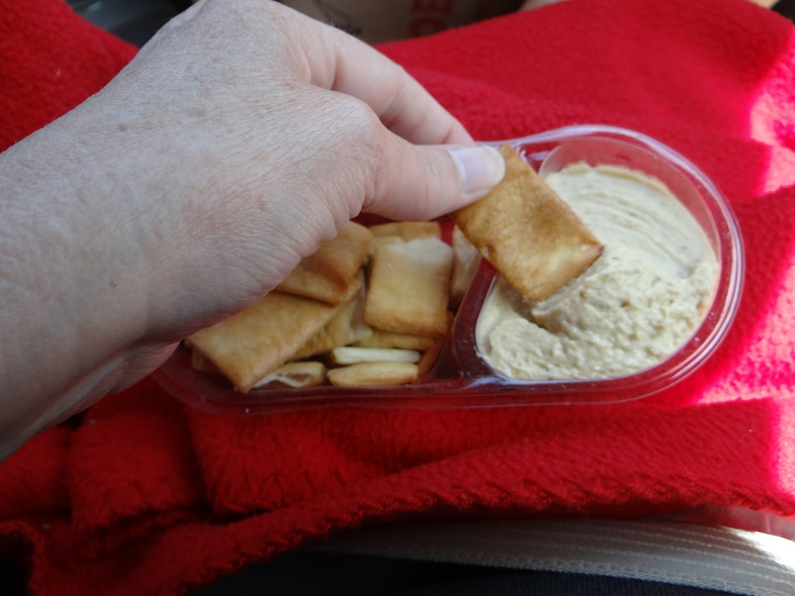 Trader Joe's 365 Day 154 Mediterranean Hummus Snack Pack