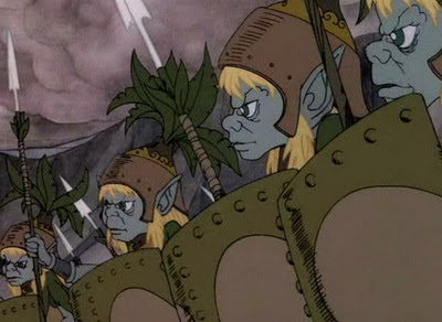 Bilbo le hobbit 1977 Rankin-bass-hobbit-elves