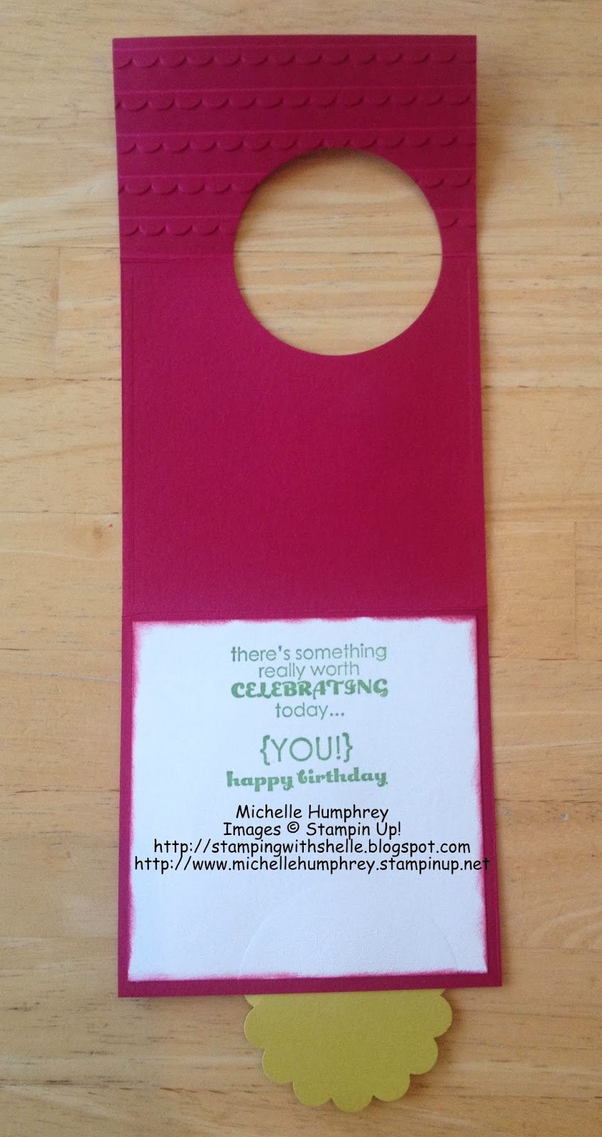 3 fold card