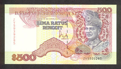 Billy Info: Evolusi Wang Kertas di Malaysia (Koleksi duit kertas lama