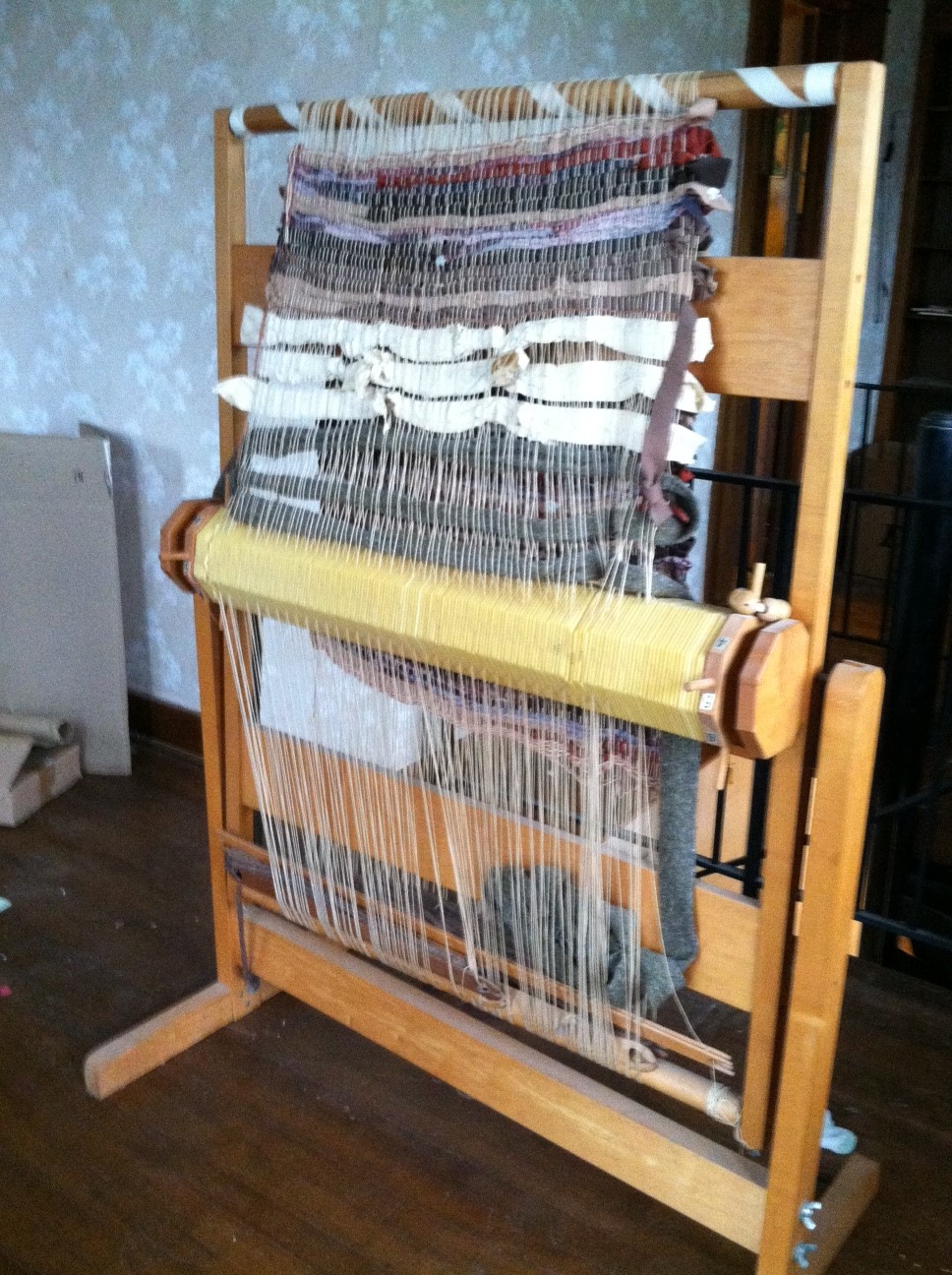 Deb Rowden's Thrift Shop Quilts Loom Needs a Good Home