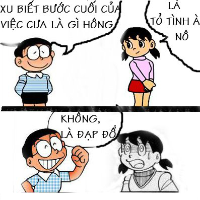 Đôrêmon chế - đàn ông thích lên và đàn bà thích....