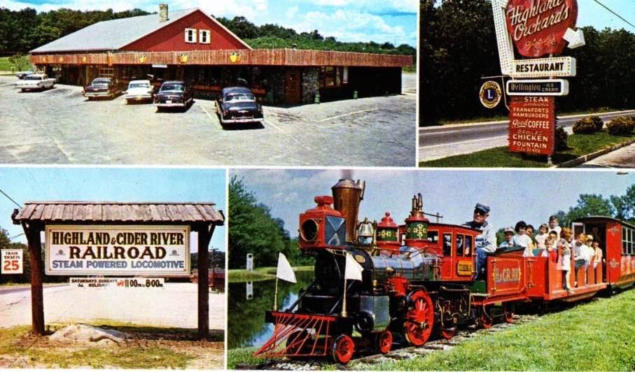 RETRO Rhode Island HIGHLAND ORCHARDS