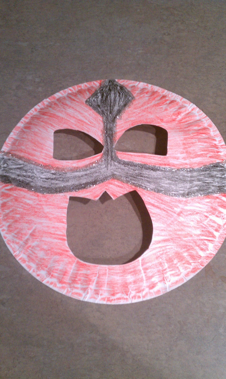 MeloMomma Nickelodeon Power Ranger Mask; Step by Step Instructions To