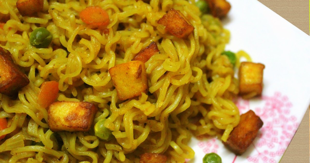 Mye's Kitchen Paneer Maggi Noodles Recipe