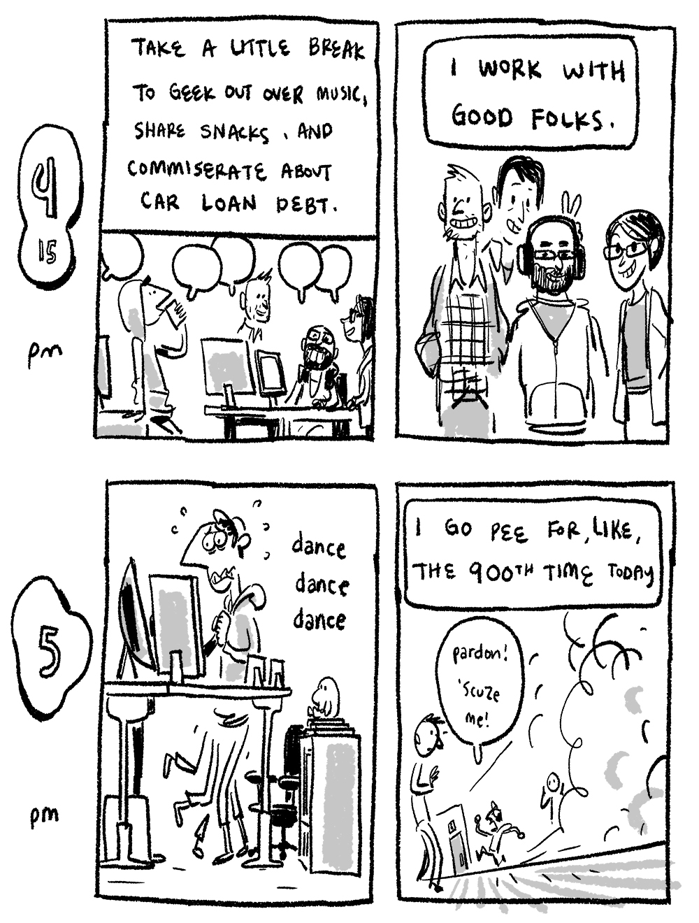 Sketch Adventure! Hourly Comics Day
