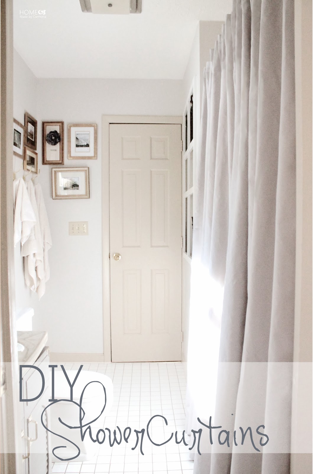 Take It From The Pros View Along The Way { DIY Curtains } Home Made