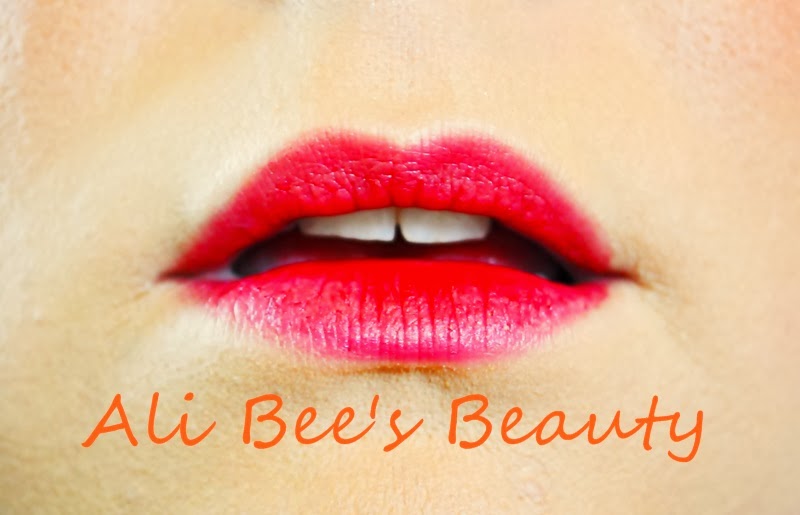 Ali Bee's Beauty Tutorial Perfectly Deep Red Lips