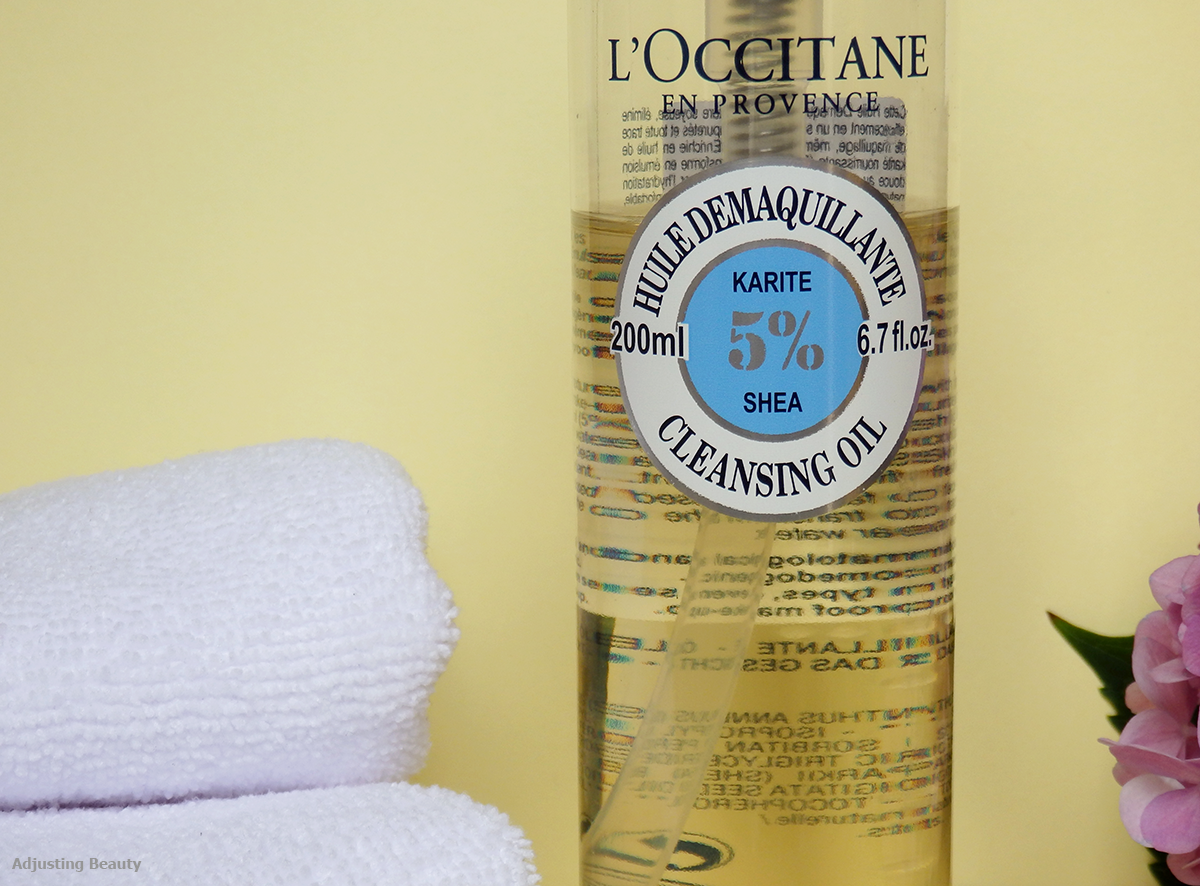 Review L'Occitane 5 Shea Cleansing Oil Adjusting Beauty