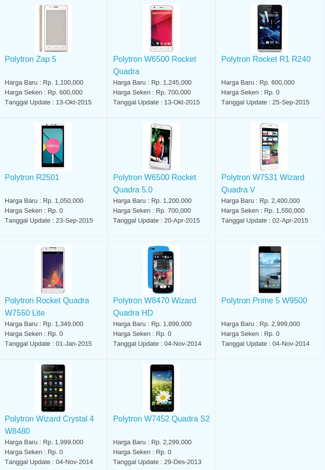 Daftar Harga Hp Polytron November 2015 Daftar Harga Hp Polytron November 2015