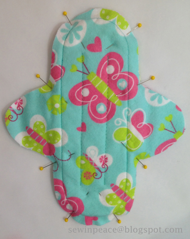 Sew in Peace Cloth Feminine Pad Tutorial
