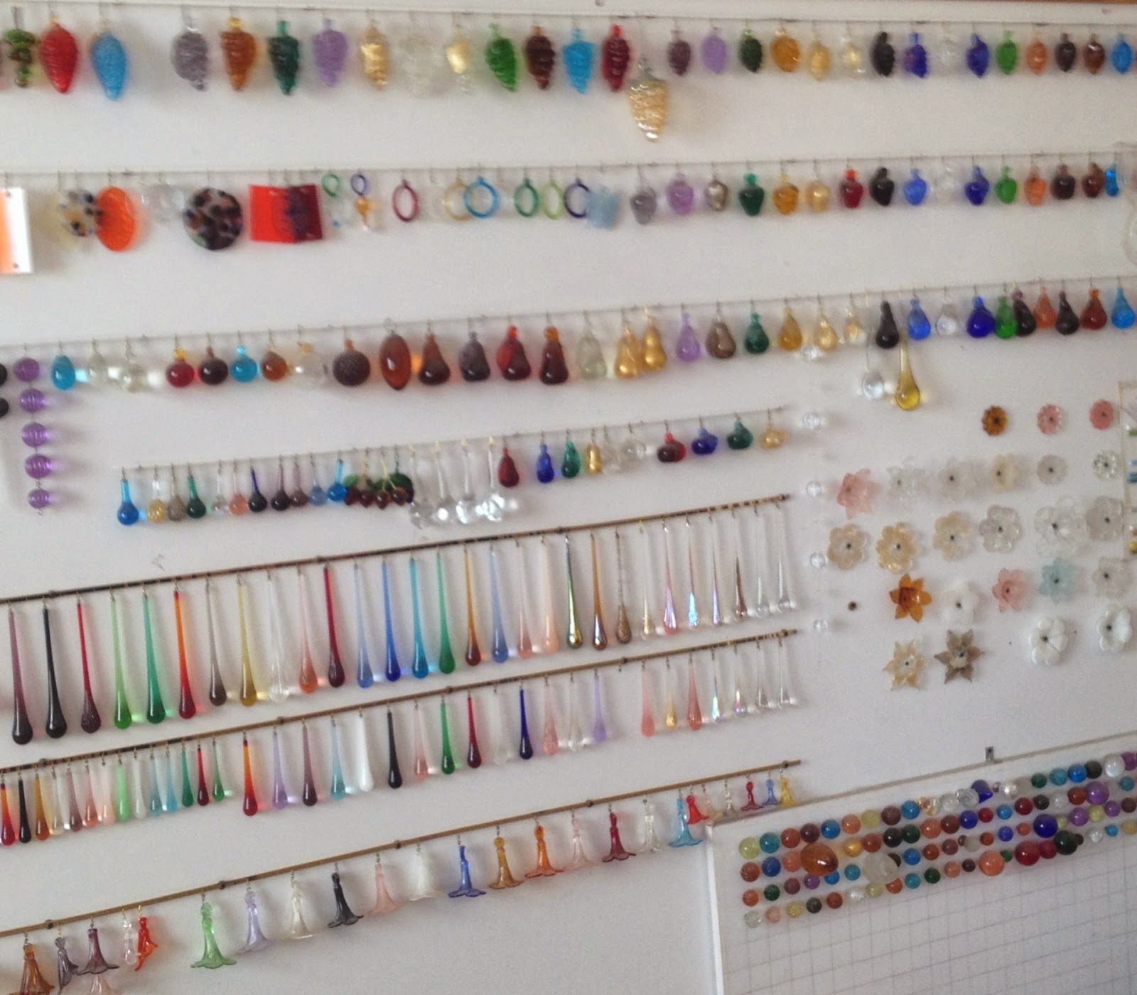 Ricambi per lampadari in vetro di murano Lampadari fogla oro moderno