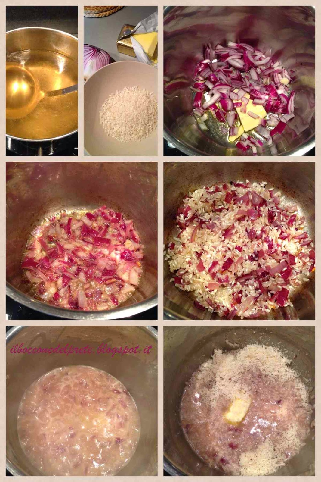 Risotto cipolla e parmigiano