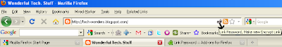 Make New Encrypt Link from Address bar