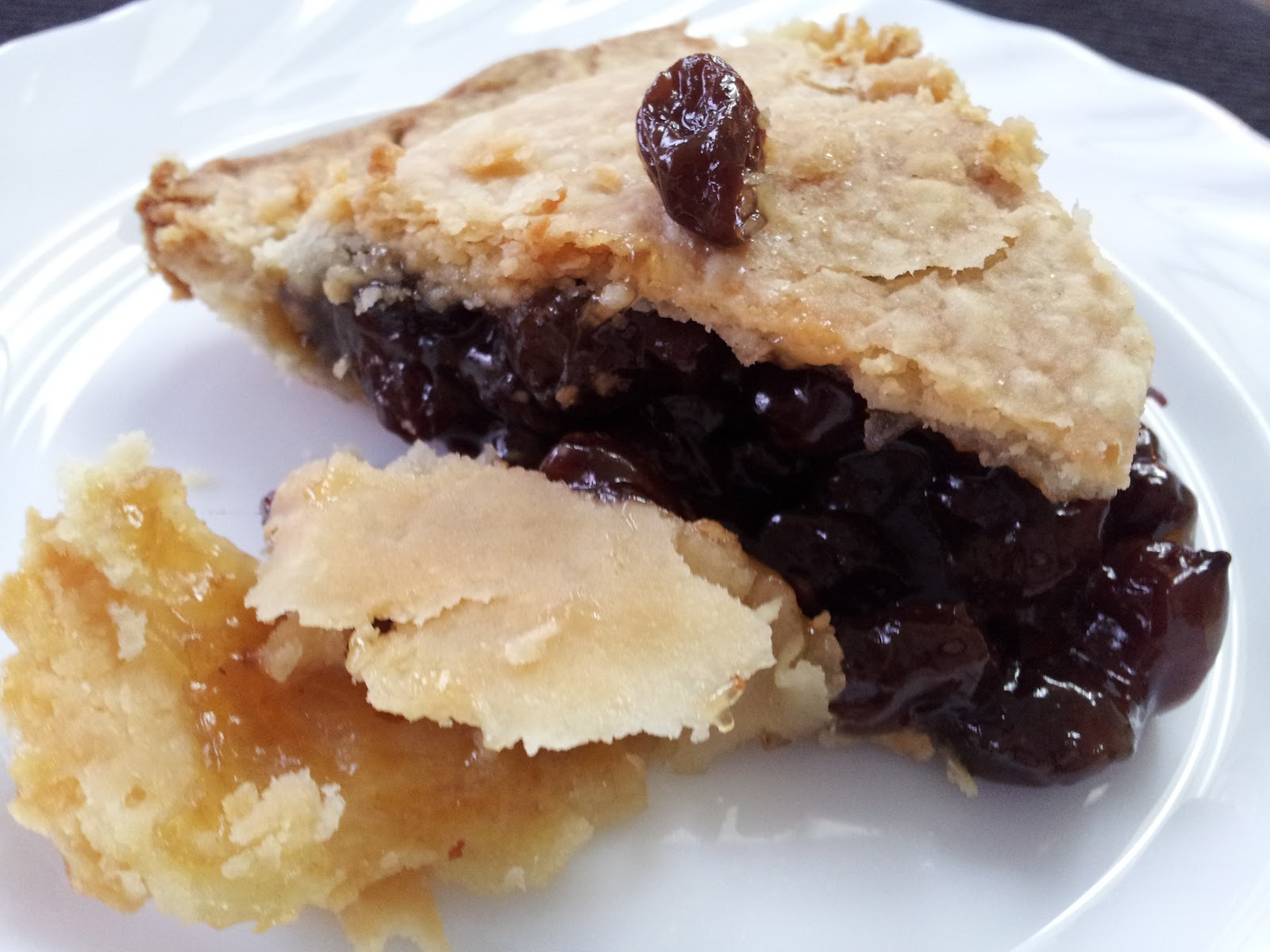 local munch Rum Raisin PIe