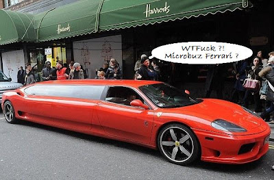 Ferrari limuzina de 6 metri