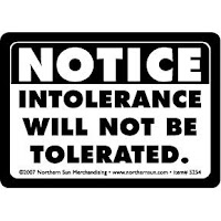 The tolerance of the intolerant