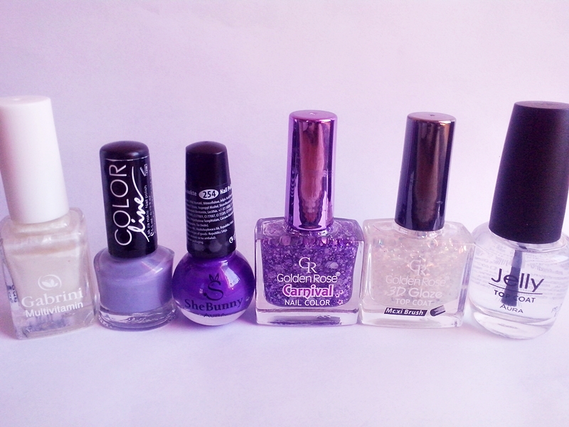 31DC2014 Day 17: GLITTER - Ruffian Nails