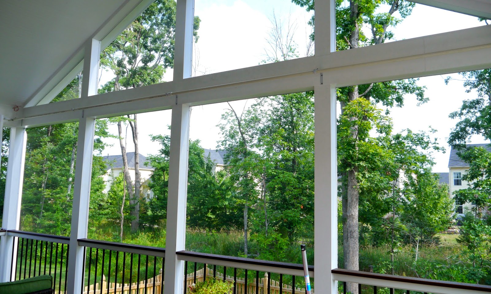 Strawberry Jam House PVC Pipe Curtain Rods