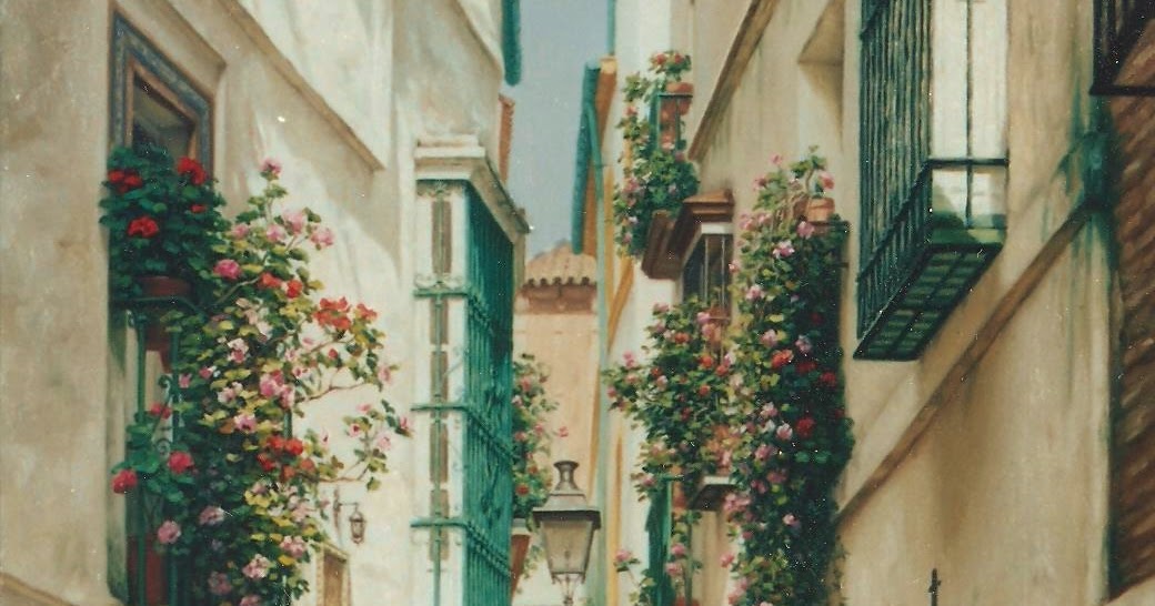 Jesús Fernández, pintor: Calle de la Pimienta