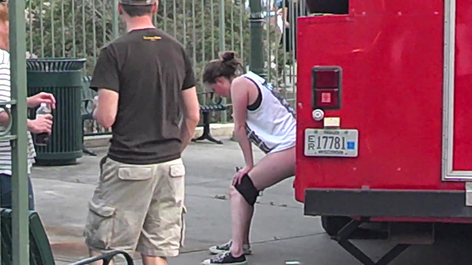 Sexy milf shows pees public fan compilation